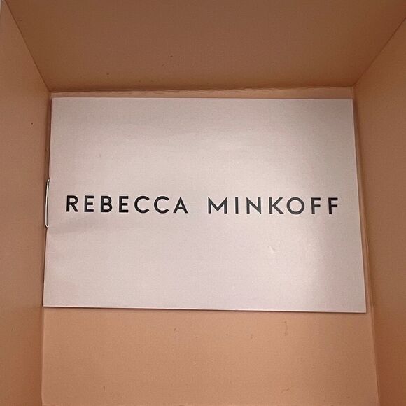 Rebecca Minkoff Gold-Tone Major Watch Mesh Studded Strap Black Dial New main image 4